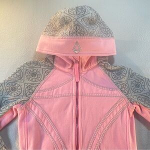 Ivivva Girls Activewear Scuba Style Full Zip Hoodie Size 10 by Lululemon